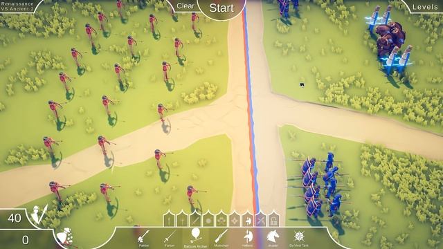 TABS - БИТВА ВОИНОВ РЕНЕССАНСА против ДРЕВНИХ ВОИНОВ! - Totally Accurate Battle Simulator. Табс смотреть онлайн