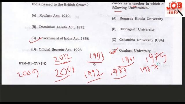 APSC Combined Competitive Exam Prelims General Studies Paper Fully Solved & Discussion Part 2 смотреть онлайн
