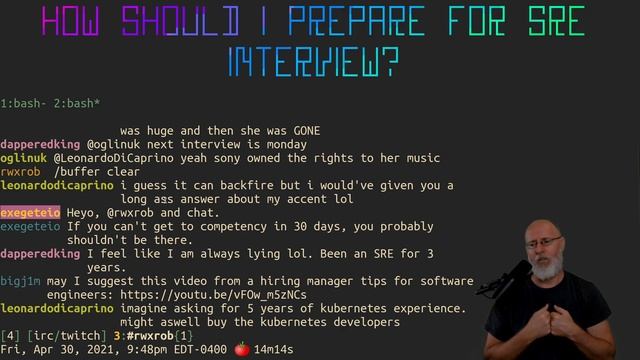 How should I prepare for SRE interview? [20210430213809] смотреть онлайн