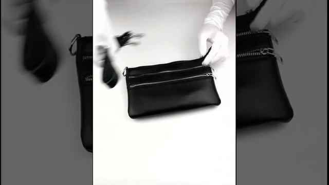 MILAGRE / Сумка женская классическая натуральная кожа маленькая клатч / подарок девушки или мамы смотреть онлайн