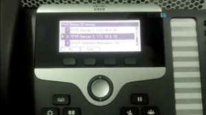 how to configure ip address on cisco ip phone 7861