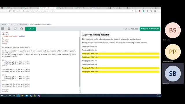 CSS 6 CSS selectors - combination, pseudo classes, pseudo elements and attribute selectors