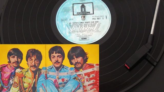 Lucy in the Sky Wish Diamonds - The Beatles 1967 Vinyl Disk Битлы