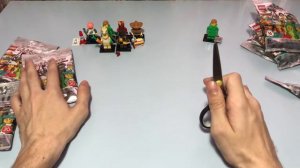 LEGO МИНИФИГУРКИ 20 Юбилейная Серия [РАСПАКОВКА] 71027 Часть 2