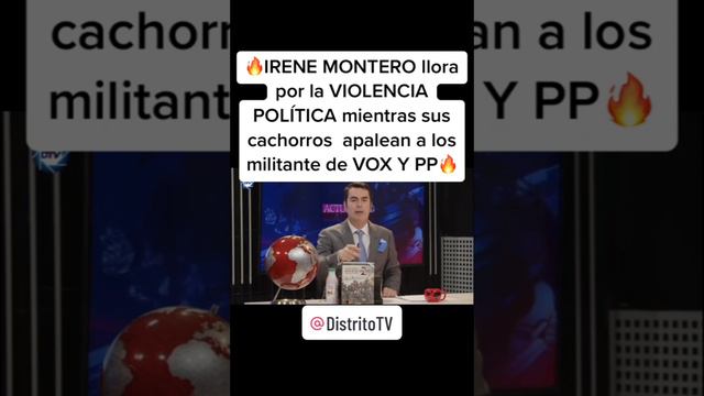 IRENE MONTERO llora por la VIOLENCIA POLÍTICA MIENTRAS suelta a miles de AGRESORES de MUJERES