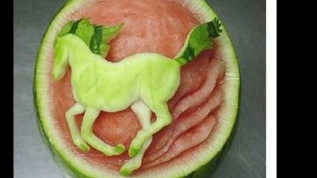 Арбуз не только ягода, но и предмет искусства! смотреть онлайн