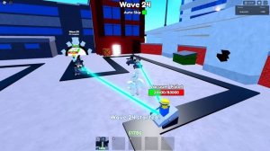 ตัวเดียวเล่นในด่านยาก Laser Cameraman Car Roblox - Toilet Tower Defense