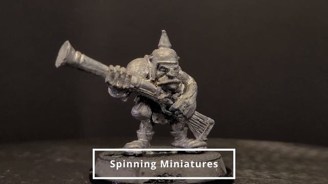 Warhammer 40k Space Ork Gretchin Armed with a Blunderbuss 6 смотреть онлайн