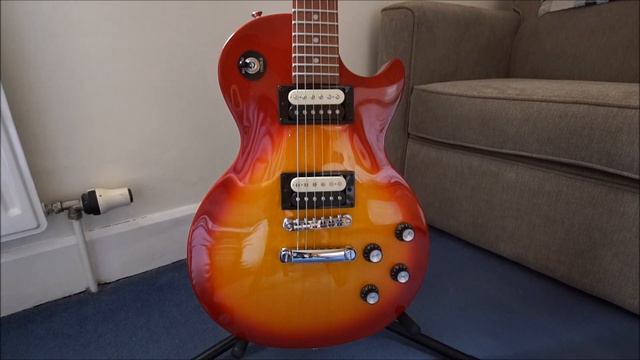 Unboxing Epiphone Les Paul Studio LT and review. смотреть онлайн