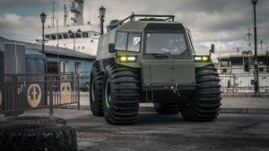 Вездеход Тайфун | Выставка Безопасная Арктика 2021 Мурманск |  Бортоповоротный Вездеход Тайфун | МЧС