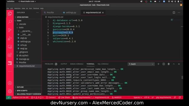 AM Coder - Django/React Build #2 - Initial Deployment of Django to Heroku смотреть онлайн