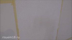 Фактурная штукатурка, фактура обычным валиком | Художник Боброва