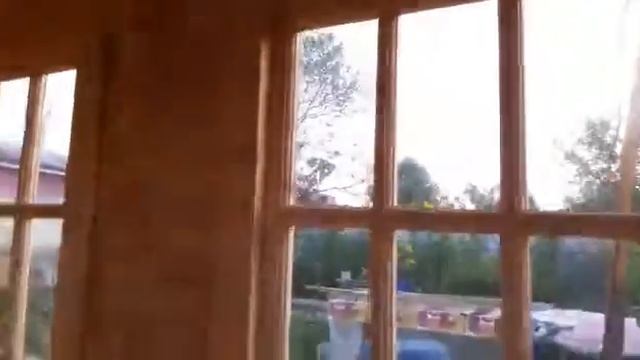 Готовая беседка из профилированной доски 135*45 смотреть онлайн