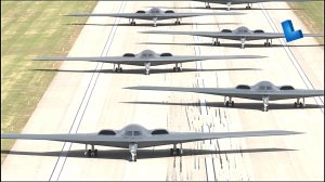 B-2 Spirit выбрались на «Слоновью прогулку»