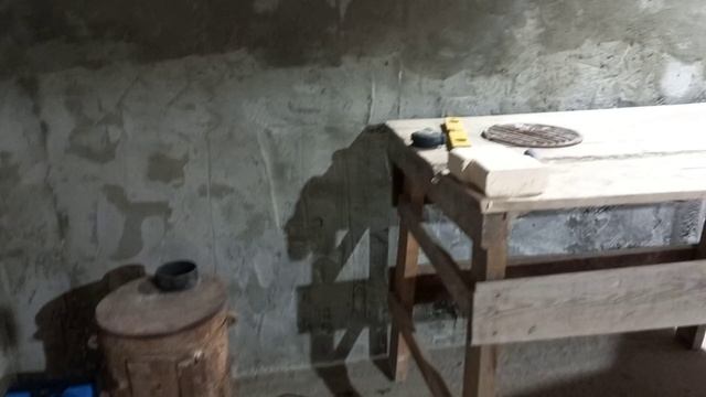 Отопление гаража буржуйкой из СССР