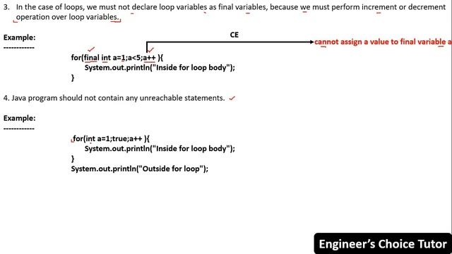 for loop in Java | Java Programming Language | Java