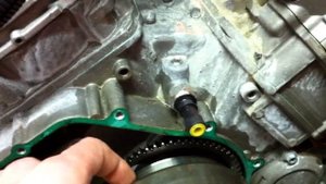 Как снять магнето на(How to remove the magneto) LYNX ARMY V 800 2008г