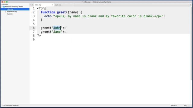 PHP Functions | WordPress Complete Course | #5