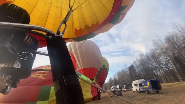 Полёт на воздушном шаре.Прогулки по Подмосковью.