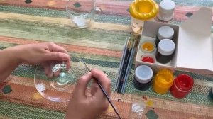 Мастер-класс: роспись чайной пары