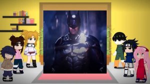 Naruto friends react to Naruto as Batman