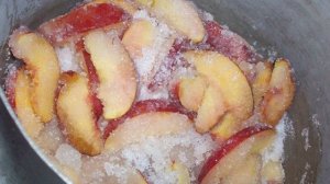 Десерт из нектаринов