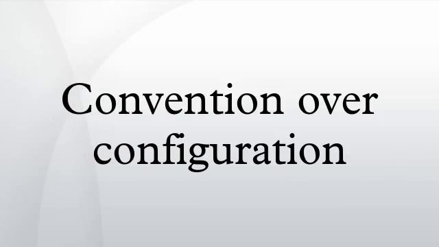 Convention over configuration смотреть онлайн