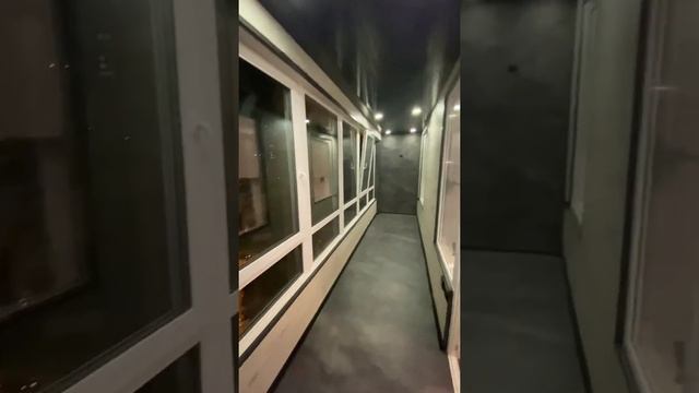 Гостиная и спальня на балконе от компании РемСпецСтрой #кудрово
