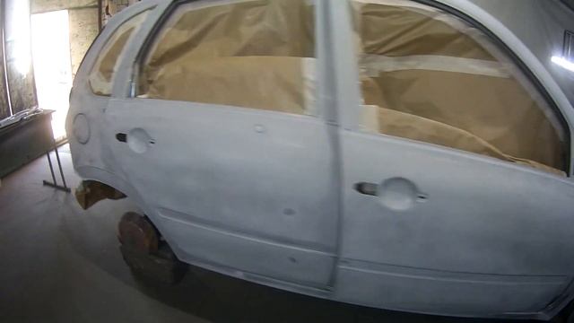 Покраска Калины смотреть онлайн