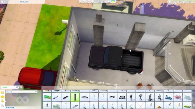 INDUSTRIAL GARAGE LOFT // Sims 4 Speed Build смотреть онлайн