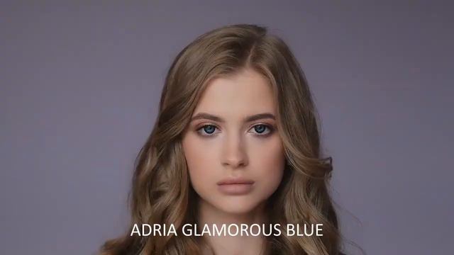 Смотри, как выглядят в живую ADRIA Glamorous Blue (синие). смотреть онлайн