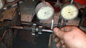 Первичный вал ява 638 гнутый.