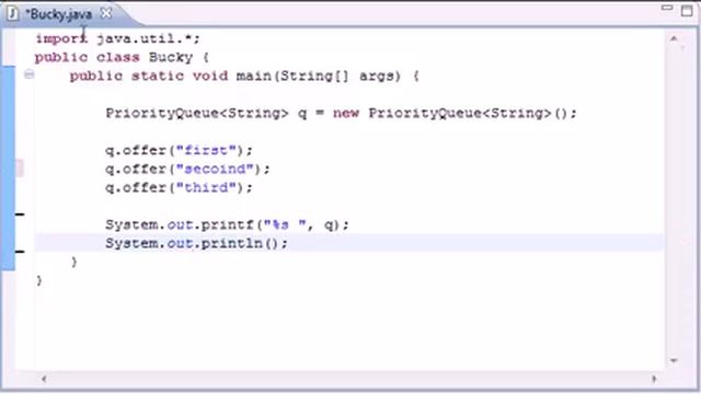 Intermediate Java Tutorial 102 Queue смотреть онлайн