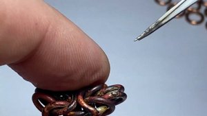 Как сделать цепочку лисий хвост