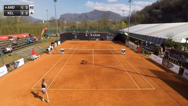 Mirra Andreeva 3 - Nadine Keller  W60 Chiasso 2023 Qualifying Round 1