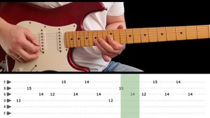 SWEET CHILD O' MINE - Guitar lesson part 1 - Intro + Chorus Riff SLOW (with tabs) - Guns N' Roses