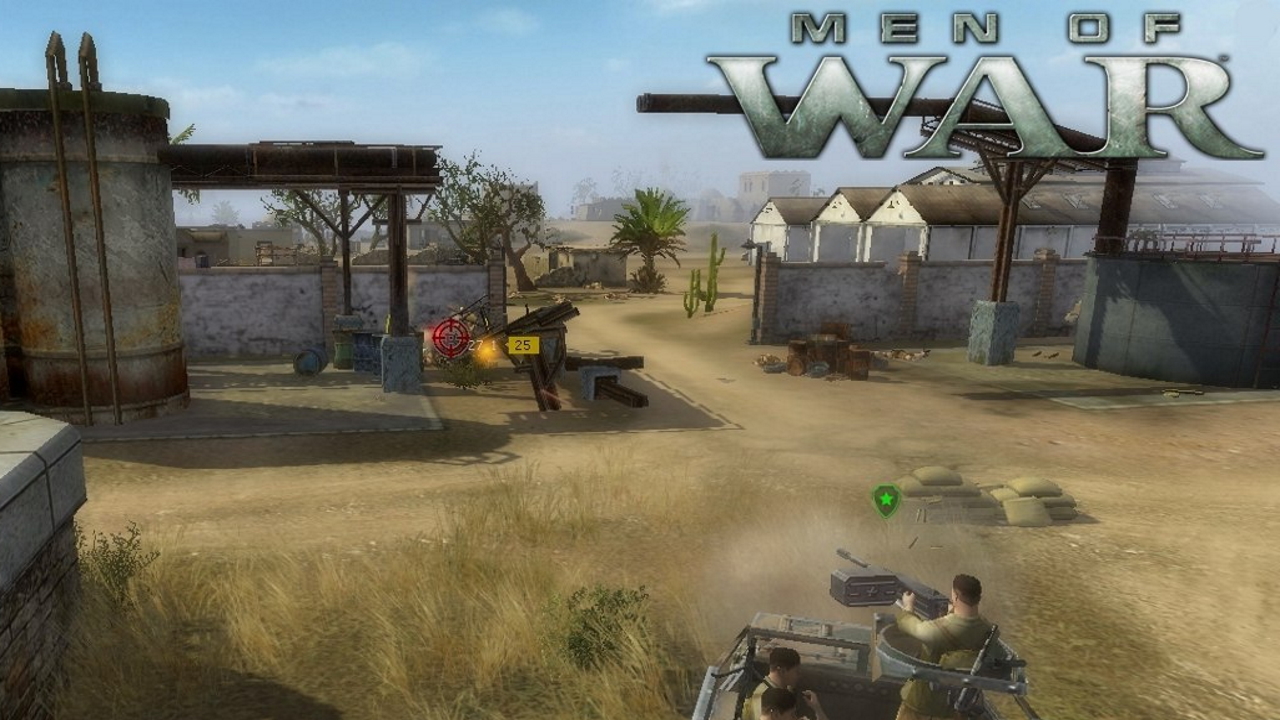 В тылу врага / Men of War. №12[2/2] Нем. кампания - Крепость в пустыне. смотреть онлайн