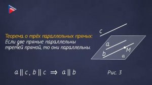 10 класс - Геометрия - Параллельные прямые в пространстве. Параллельность трёх прямых