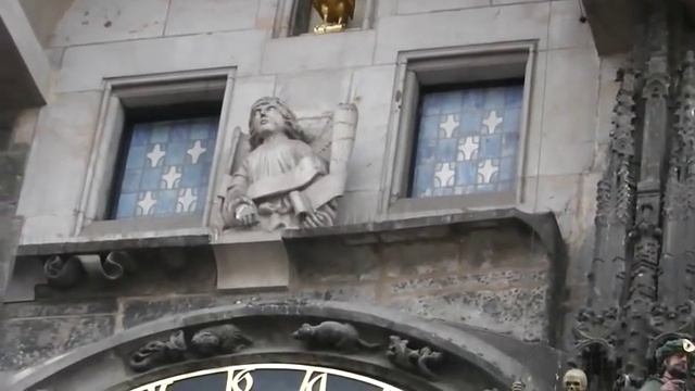 Средневековые башенные часы, Прага.