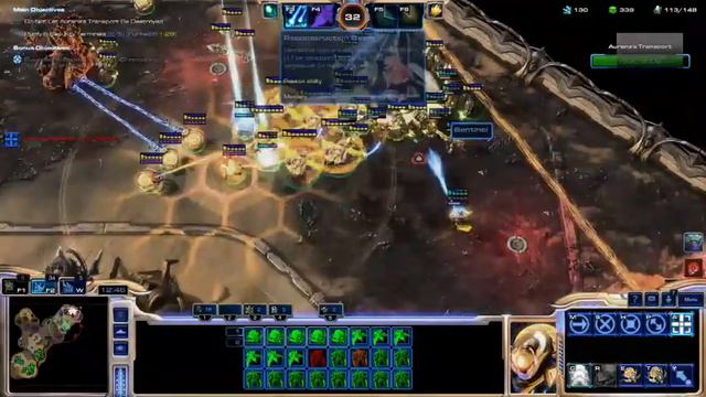 StarCraft 2 CO-OP Mode, Match #12, Karax - Prestige #0 Playthrough. смотреть онлайн