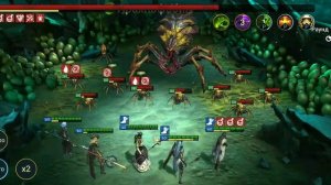 Raid shadow legends. ГНЕЗДО ПАУЧИХИ 20ур. Две бюджетные команды для новичков.