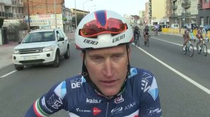 Enrico Gasparotto commenta il 4° posto nella prima tappa della Volta a Catalunya 2016