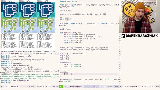 ?️  Quantum Adiabatic Computing ?  Episode #6 ?  Quantum Programming LiveStream