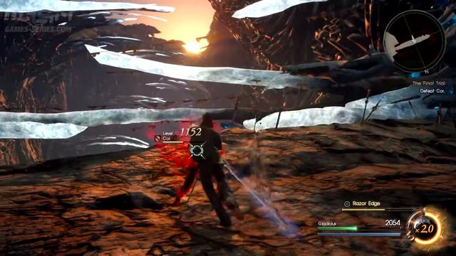 Final Fantasy XV: Episode Gladiolus - "Gladio Vs Cor The Immortal" Final Trial [Record 1:41] смотреть онлайн