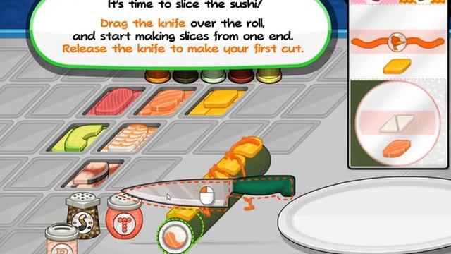 ИГРАЕМ В ПАПА ЛУИ (СУШИ) #1 смотреть онлайн