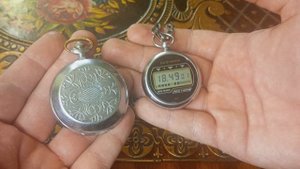Редкость! Карманные часы Электроника 5