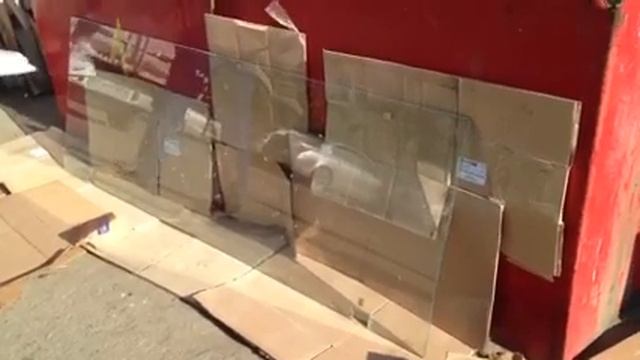 Краш тест закаленного стекла 8мм. класс А2 видео №2 смотреть онлайн