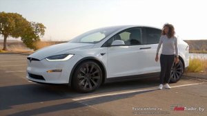 Обзор нового TESLA MODEL X 2022! Функционал и опции !