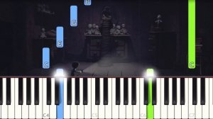 Little Nightmares - The Lady's Music box - EASY Piano tutorial
