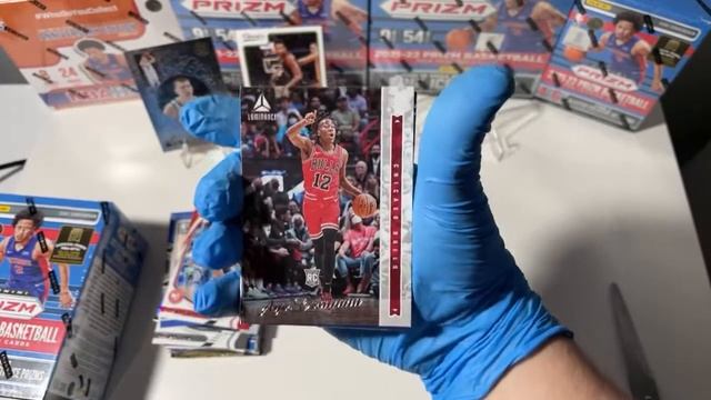 Брейк №4. NBA. 2021/22 Panini Prizm NBA Box + Chronicles & Illusions pack смотреть онлайн